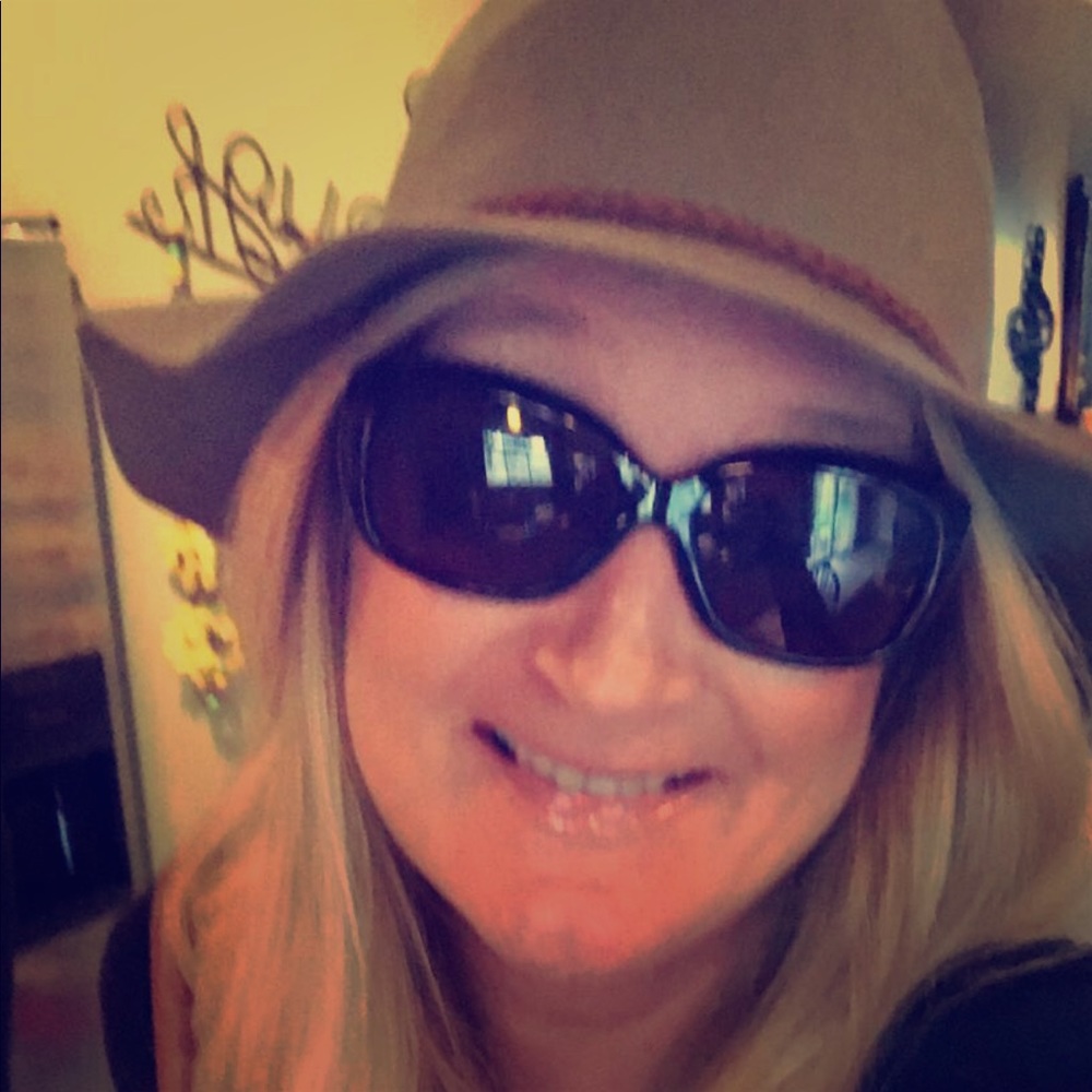 Boho felt hat